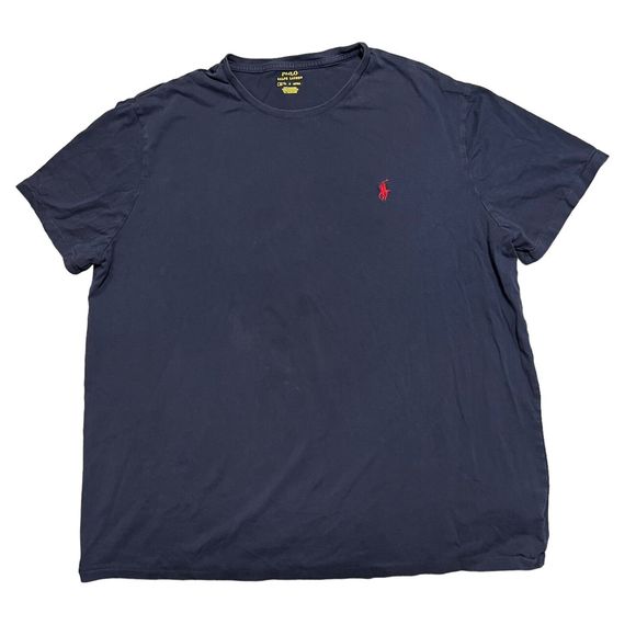 Ralph Lauren Polo Tennis Shirt Size Extra Large XL Blue Tee Short Sleeve Adult - Picture 1 of 7